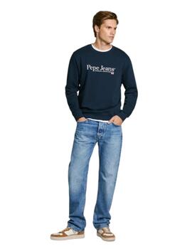 Sudadera Pepe Jeans Dulwich Hombre Azul