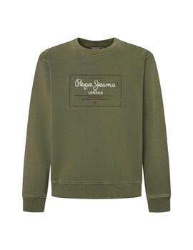 Sudadera Pepe Jeans Simon Hombre Verde