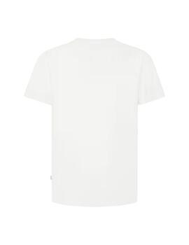 Camiseta Pepe Jeans Portobello Hombre Blanco