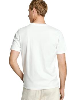 Camiseta Pepe Jeans Portobello Hombre Blanco