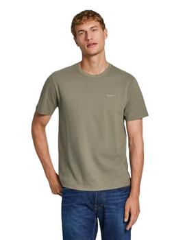 Camiseta Pepe Fit Regular Hombre Verde