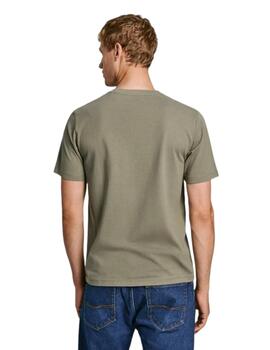 Camiseta Pepe Fit Regular Hombre Verde