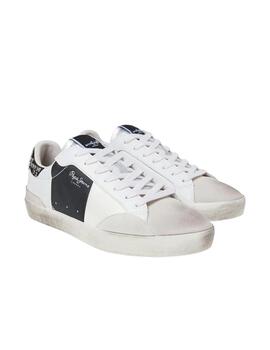 Zapatillas Pepe Jeans Lane Glam Mujer Blanco