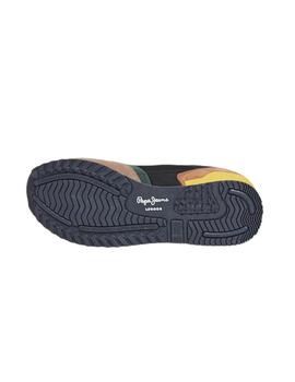 Zapatillas Pepe Jeans London Brand Hombre Multicolor