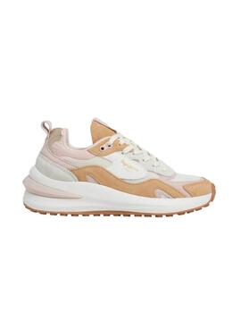 Zapatillas Pepe Jeans Winslow Urban Mujer Beige