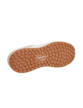 Zapatillas Pepe Jeans Winslow Urban Mujer Beige