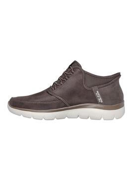 Zapatillas Skechers Summits Siegul Hombre Marrón