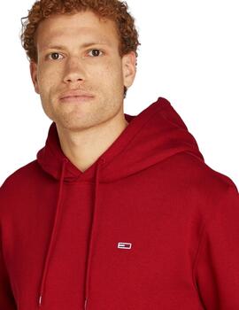 Sudadera Tommy  Reg Flag Hombre Rojo