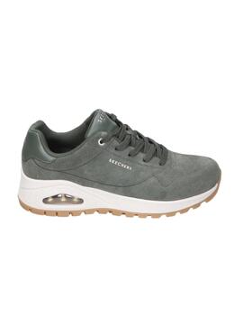 Zapatillas Skechers Uno Rugged-Chillproof Mujer Verde