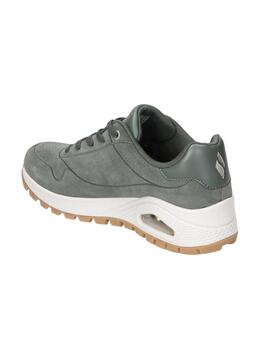 Zapatillas Skechers Uno Rugged-Chillproof Mujer Verde