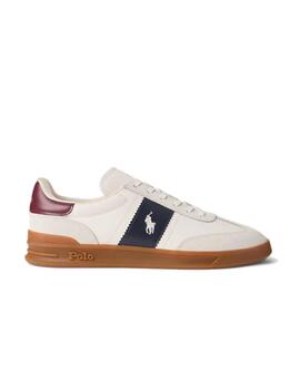 Zapatillas Polo Heritage Aera Hombre Blanco