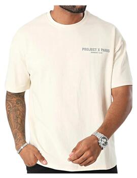 Camiseta Project X Paris Hombre Beige