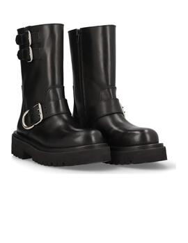 Botas Alpe Napa Crush Team Mujer Negro