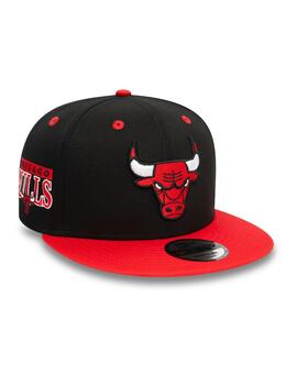 Gorra New Era Chicago Bull Unisex Negro