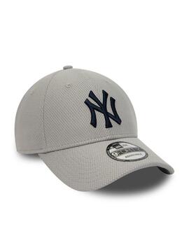 Gorra New Era New York Diamond Unisex Gris