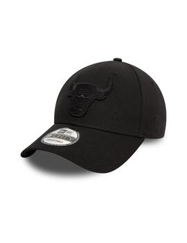 Gorra New Era Chicago Bulls Unisex Negro