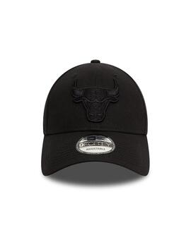 Gorra New Era Chicago Bulls Unisex Negro