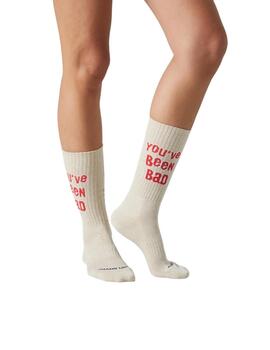 Calcetines Jimmy Lion Athletic Mama Fratelli Unisex Beige