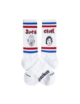 Calcetines Jimmy Lion Sloth and Chuck Unisex Blancos