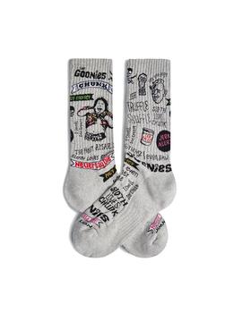 Calcetines Jimmy Lion Goonies 4 Life Unisex Gris