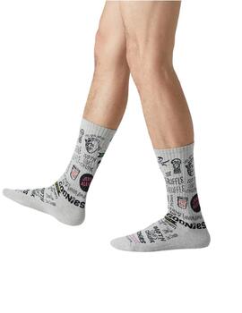 Calcetines Jimmy Lion Goonies 4 Life Unisex Gris