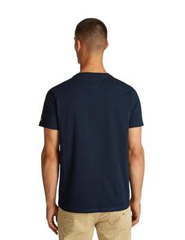 Camiseta Tommy Entry Graph Hombre Azul