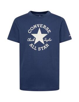 Camiseta Converse Junior Azul