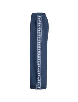 Pantalon Kappa Graphiktape Hombre Azul