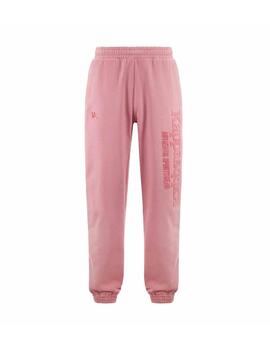 Pantalon Kappa Authentic Premium Pif Hombre Rosa