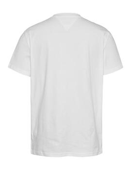 Camiseta Tommy RWB Signatur Hombre Blanco