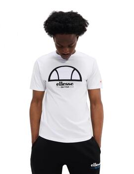 Camiseta Ellesse Vetas Hombre Blanco