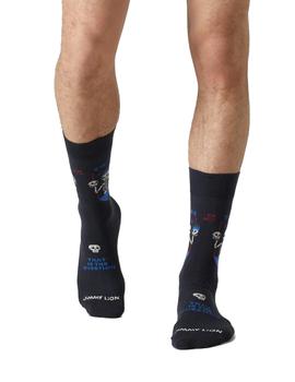 Calcetines Jimmy Lion Hamlet Dark Grey Unisex