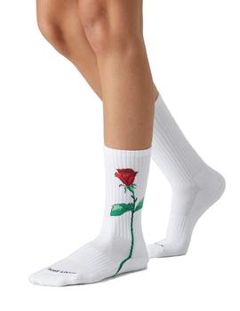 Calcetines Jimmy Lion Athletic Ynes Suelves Rose Unisex Blanco