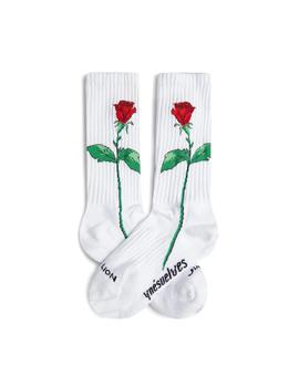 Calcetines Jimmy Lion Athletic Ynes Suelves Rose Unisex Blanco