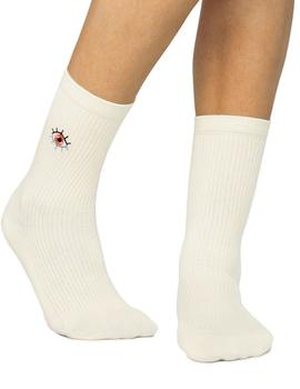 Calcetines Jimmy Lion Eyes Unisex Beige