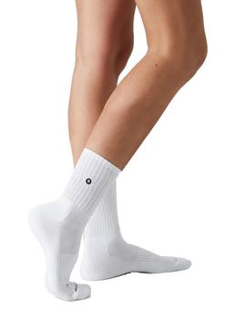 Calcetines Jimmy Lion Quarter Unisex Blanco