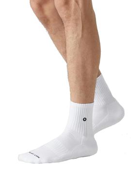 Calcetines Jimmy Lion Quarter Unisex Blanco