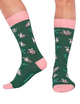 Calcetines Jimmy Lion Koalas Unisex Verde