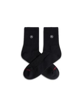 Calcetines Jimmy Lion Quarter Unisex Negro