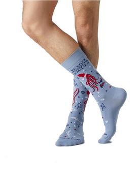 Calcetines Jimmy Lion Twenty Thousand Leagues Unisex Azul