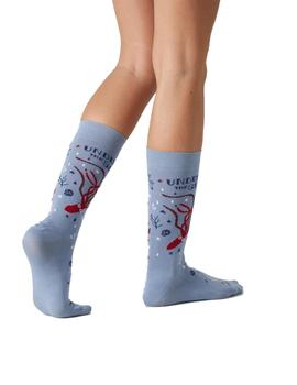 Calcetines Jimmy Lion Twenty Thousand Leagues Unisex Azul