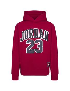 Sudadera Nike Jordan HBR Fleece Junior Roja