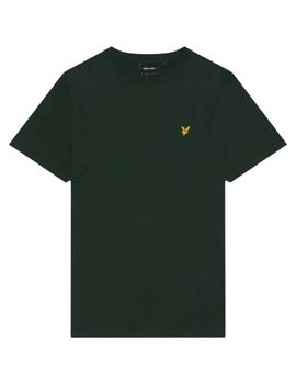 Camiseta Lyle & Scott Plain Argy Letal Hombre Verde