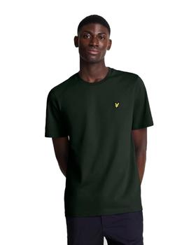 Camiseta Lyle & Scott Plain Argy Letal Hombre Verde