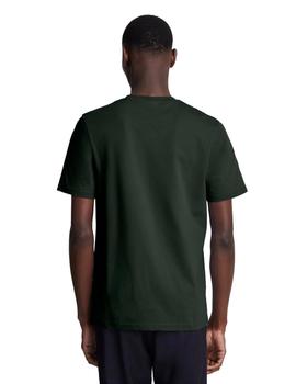 Camiseta Lyle & Scott Plain Argy Letal Hombre Verde