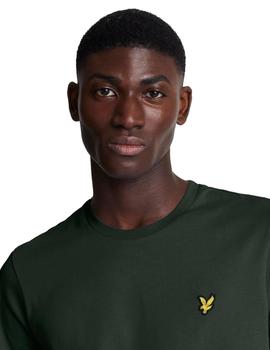 Camiseta Lyle & Scott Plain Argy Letal Hombre Verde