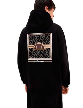 Sudadera Ellesse Bareli OH Hombre Negro