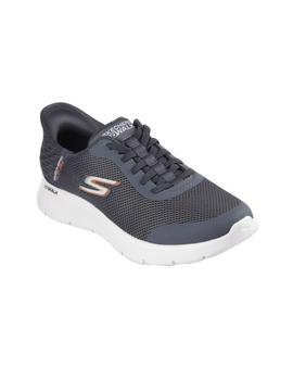 Zapatillas Skechers Go Walk Flex Slip-Ins Hombre Gris