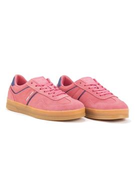 Zapatillas Tommy The Greenwich Suede Mujer Rosa