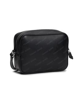 Bolso Tommy Camera Print Mujer Negro